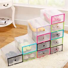 Clear Stackable Bins