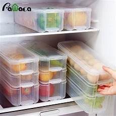 Clear Fridge Bins