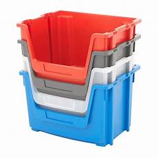 Clear Stacking Bins