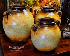 Decorative Earthenware Jars
