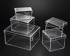Perspex Storage Boxes