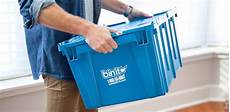 Plastic Moving Bins
