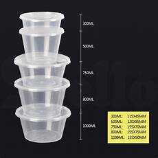 Round Takeaway Containers